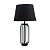 ABAJUR METAL BIVOLT PRETO 31x54cm - Imagem 2