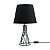 ABAJUR METAL BIVOLT PRETO 27x47cm - Imagem 4
