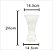 VASO CRISTAL LYS 15x10x24cm - Imagem 4