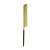 CJ 2PC AÇO INOX P/BOLO KYOTO DOURADO/OLIVA - Imagem 3