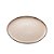 PRATO RASO PORCELANA REACTIVE CANELA 27cm - Imagem 1