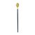 COLHER AÇO INOX BAILARINA KYOTO DOURADO/AZUL 30cm - Imagem 2