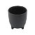 VASO DECORATIVO CERÂMICA CHUMBO 13x14cm - Imagem 1
