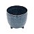 VASO DECORATIVO CERÂMICA AZUL 17x16cm - Imagem 3