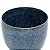 VASO DECORATIVO CERÂMICA AZUL 17x16cm - Imagem 4