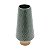 VASO DECORATIVO CERÂMICA VERDE 14x29cm - Imagem 1