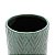 VASO DECORATIVO CERÂMICA VERDE 11x11cm - Imagem 3