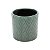 VASO DECORATIVO CERÂMICA VERDE 11x11cm - Imagem 1