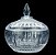 POTICHE DECORATIVA CRISTAL QUEEN 11x12cm - Imagem 2