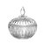 POTICHE DECORATIVA CRISTAL QUEEN 11x12cm - Imagem 1