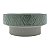 VASO DECORATIVO CERÂMICA VERDE 25x11cm - Imagem 2