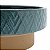 VASO DECORATIVO CERÂMICA AZUL 25x11cm - Imagem 4