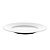 PRATO SOBREMESA PORCELANA ADANA BRANCO 21cm - Imagem 2