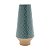 VASO DECORATIVO CERÂMICA AZUL 14x29cm - Imagem 2