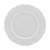 PRATO RASO PORCELANA ADANA BRANCO 27cm - Imagem 4