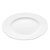 PRATO RASO PORCELANA ADANA BRANCO 27cm - Imagem 1