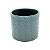 VASO DECORATIVO CERÂMICA AZUL 17x15cm - Imagem 1
