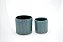 VASO DECORATIVO CERÂMICA AZUL 17x15cm - Imagem 4