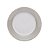 CJ 6 PC PRATO DE PORCELANA P/SOBREMESA FLORIDO WOLFF 19cm - Imagem 2