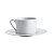 CJ 6 XÍCARAS CHÁ PORCELANA PIRES LIMOGES ZEN FLEUR 220ml - Imagem 2