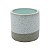 VASO DECORATIVO PORCELANA CINZA 14x14cm - Imagem 3