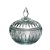 POTICHE DECORATIVO CRISTAL QUEEN VERDE 14x15cm - Imagem 1