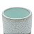 VASO DECORATIVO PORCELANA CINZA 11x11cm - Imagem 4