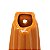 VASO DECORATIVO PORCELANA SUSPENSO LARANJA 7x6x23cm - Imagem 3