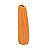 VASO DECORATIVO PORCELANA SUSPENSO LARANJA 7x6x23cm - Imagem 4