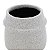 VASO DECORATIVO PORCELANA CINZA 12x10cm - Imagem 4