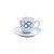 CJ 6 XÍCARAS CAFÉ PORCELANA C/PIRES LIMOGES ARPEGGIO 100ml - Imagem 1