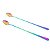 CJ 2 COLHERES AÇO INOX BAILARINA OXFORD RAINBOW 30cm - Imagem 1
