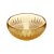 CJ 4 BOWLS CRISTAL QUEEN ÂMBAR 13x5cm - Imagem 1