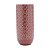 VASO DECORATIVO CERÂMICA VERMELHO/BRANCO 13x30cm - Imagem 2