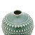 VASO DECORATIVO CERÂMICA VERDE 10x8cm - Imagem 3