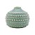 VASO DECORATIVO CERÂMICA VERDE 10x8cm - Imagem 2