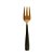 CJ 6 GARFOS AÇO INOX P/BOLO PISA ROSÉ GOLD/PRETO - Imagem 2