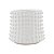 VASO DECORATIVO CERÂMICA BRANCO 8x7cm - Imagem 4