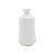 VASO DECORATIVO CERÂMICA BRANCO 8x15cm - Imagem 3