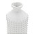 VASO DECORATIVO CERÂMICA BRANCO 10x25cm - Imagem 3