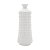 VASO DECORATIVO CERÂMICA BRANCO 10x25cm - Imagem 2