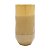 VASO DECORATIVO CERÂMICA AMARELO 15x29cm - Imagem 2