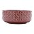 VASO DECORATIVO CERÂMICA VERMELHO/BRANCO 16x7cm - Imagem 3