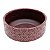VASO DECORATIVO CERÂMICA VERMELHO/BRANCO 16x7cm - Imagem 4