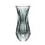 VASO CRISTAL QUEEN VERDE 6x4x15cm - Imagem 1