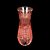 VASO CRISTAL QUEEN ROSA 6x4x15cm - Imagem 2