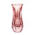 VASO CRISTAL QUEEN ROSA 6x4x15cm - Imagem 1