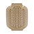 VASO DECORATIVO CERÂMICA AREIA 19x8x20cm - Imagem 2
