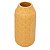 VASO DECORATIVO CERÂMICA AMARELO 11x23cm - Imagem 2