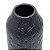 VASO DECORATIVO CERÂMICA PRETO 14x31cm - Imagem 3